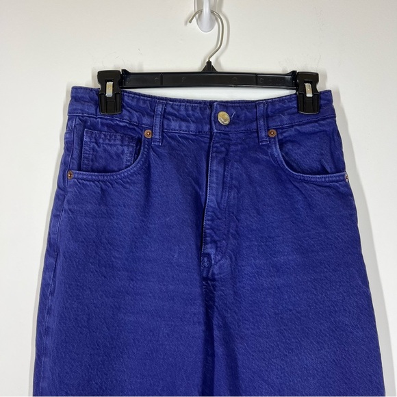 Zara Straight Leg Jeans Size US 4 - Picture 3 of 9
